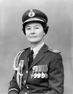 Air Commandant Felicity Hill, Director Women’s Royal Air Force (DWRAF), 1966.