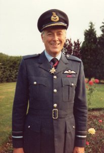 Dad in uniform with CB